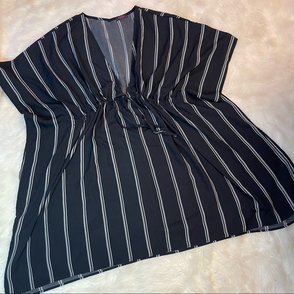 Adome Plus Size Cover Up Loose Swim Coverup - Picture 2 of 12